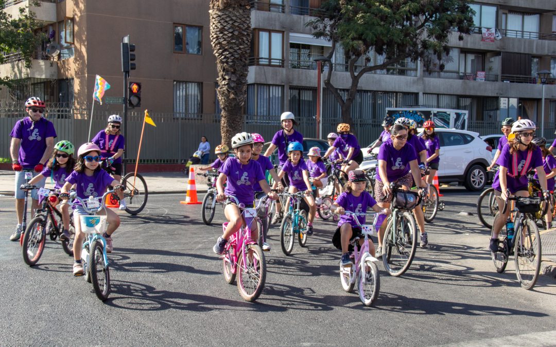 Cicletada de las niñas: Memoria Feminista