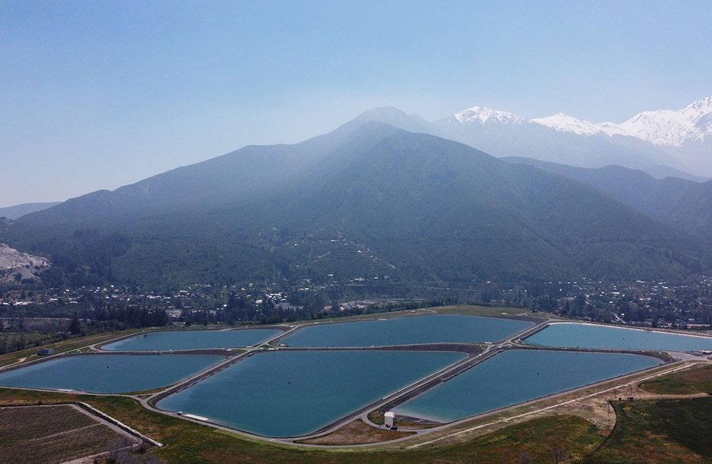 Mega Estanques de Pirque y Planta Vizcachas de Aguas Andinas